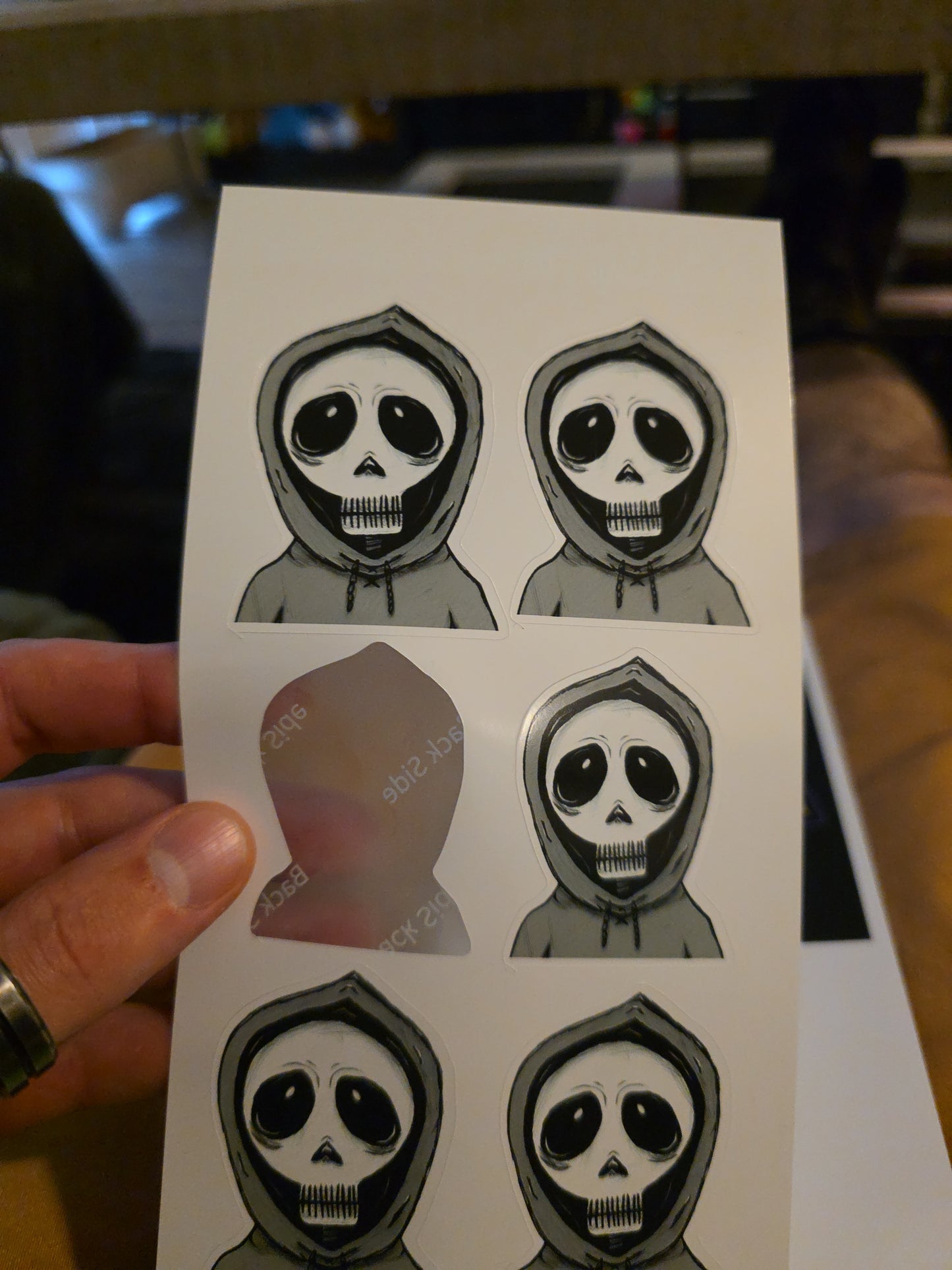 Custom Stickers (Sticker Sheets 4×7 and Phone Back Skinz)